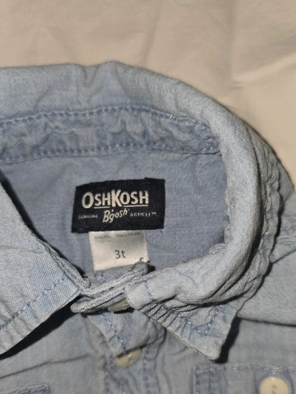 OshKosh B'gosh Light Blue Button-Up Shirt